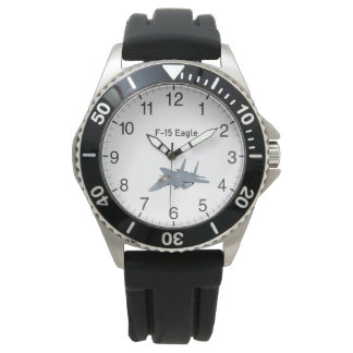 Reloj De Pulsera Combatiente americano de azotes F-15
