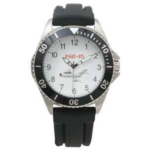 Reloj De Pulsera Combatiente MiG-15 soviético