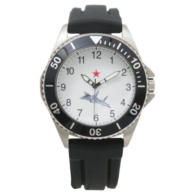 Reloj De Pulsera Combatiente MiG-29 (Anverso)