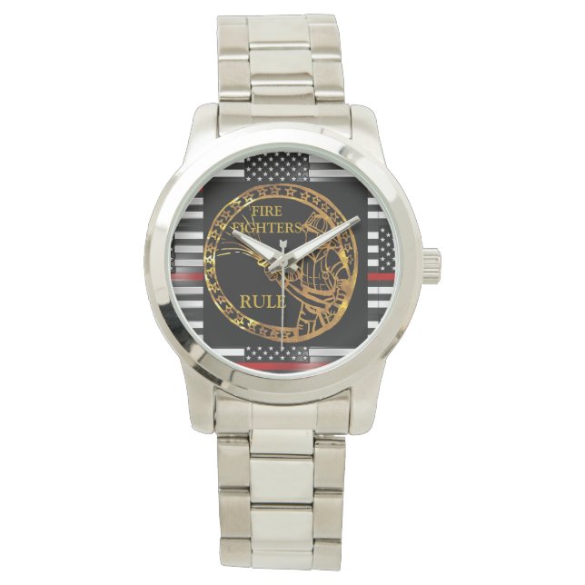 RELOJ DE PULSERA COMBATIENTES DE FUEGO (Anverso)