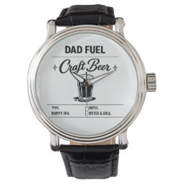 Reloj De Pulsera Combustible para Papá – Cerveza Artesanal Día del