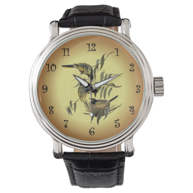Reloj De Pulsera Comedor de miel con cara de bruja ~ Elizabeth Goul (Anverso)