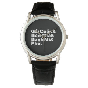 Reloj De Pulsera Comida callejera vietnamita
