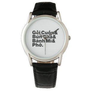 Reloj De Pulsera Comida callejera vietnamita