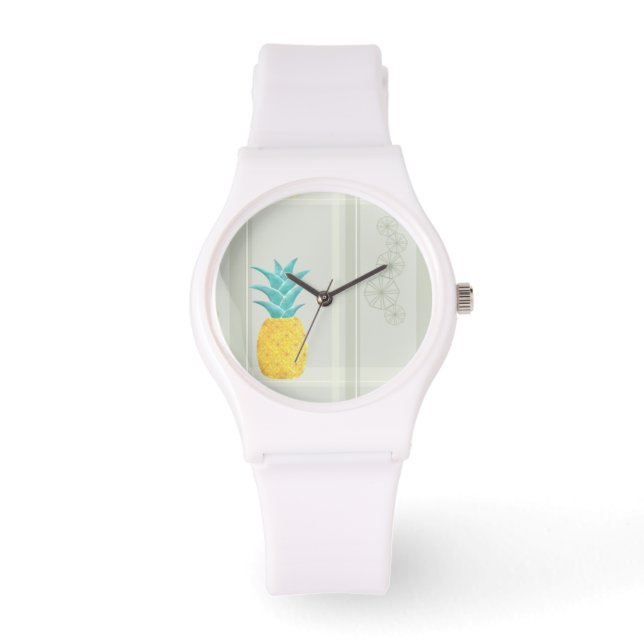 Reloj De Pulsera Comida de piña (Anverso)