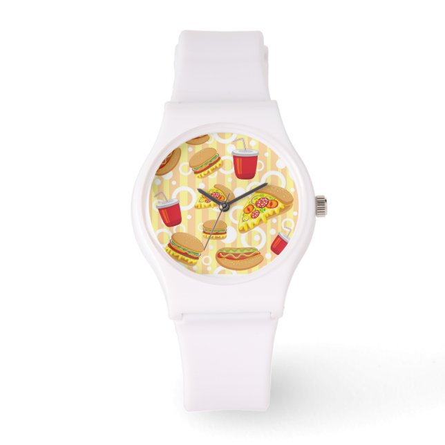 Reloj De Pulsera Comida rápida (Anverso)