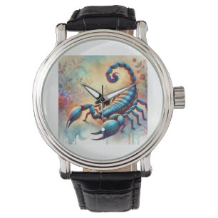 Reloj De Pulsera Common scorpion 111024AREF120 - Watercolor