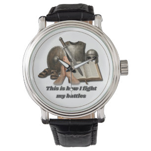 Reloj De Pulsera Cómo Lucho Mis Batallas