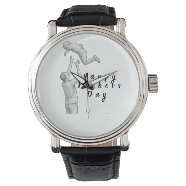 Reloj De Pulsera Como regalo para el Día del Padre (Anverso)