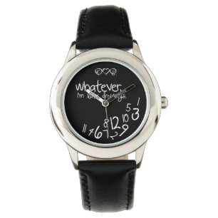 Reloj De Pulsera como sea, llego tarde de todos modos