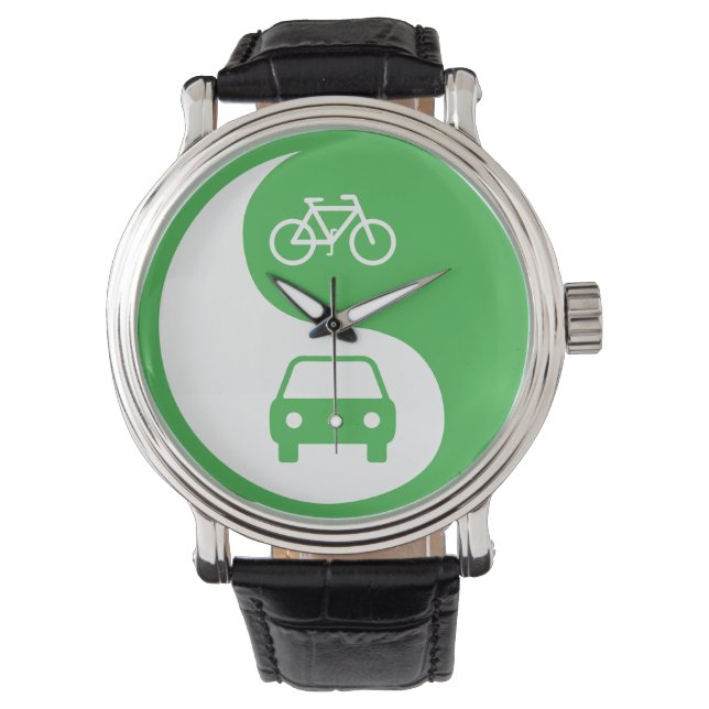 Reloj De Pulsera Compartir el camino Yin Yang (Anverso)