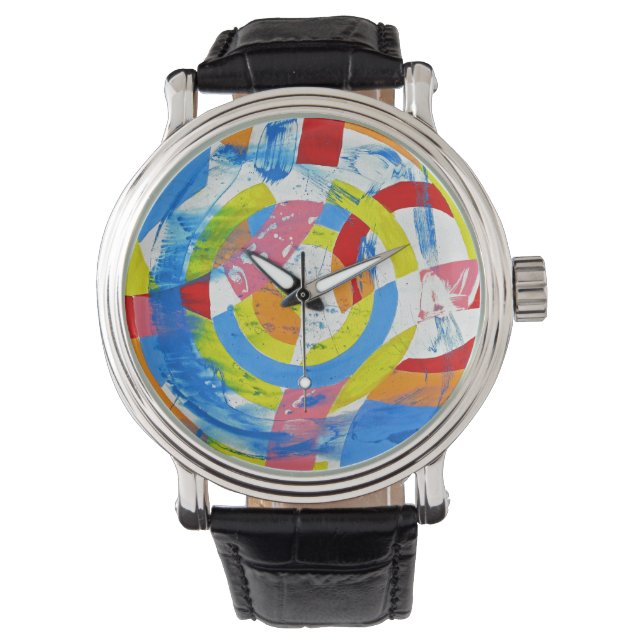 Reloj De Pulsera Composición #2 de Michael Moffa (Anverso)