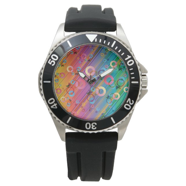 Reloj De Pulsera Composición abstracta (Anverso)