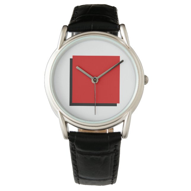 Reloj De Pulsera Composición artística Bauhaus Plaza Roja (Anverso)