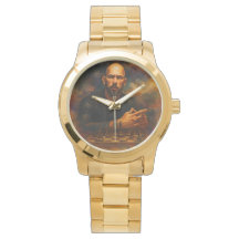 Reloj de pulsera con brazalete de oro de tamaño gr
