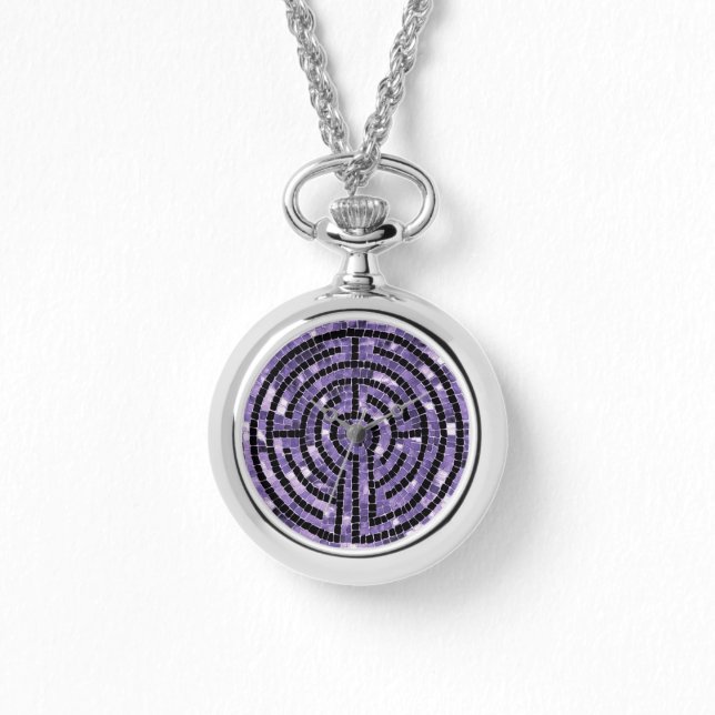 Reloj de Pulsera con Cadena de Plata LABYRINTH VI (Anverso)