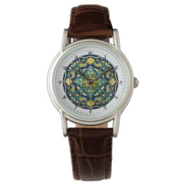 Reloj De Pulsera Con dígitos hermosa elegancia Azulejo