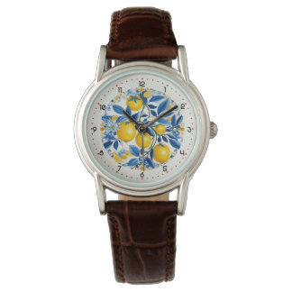 Reloj De Pulsera Con dígitos Lemon Zest Time