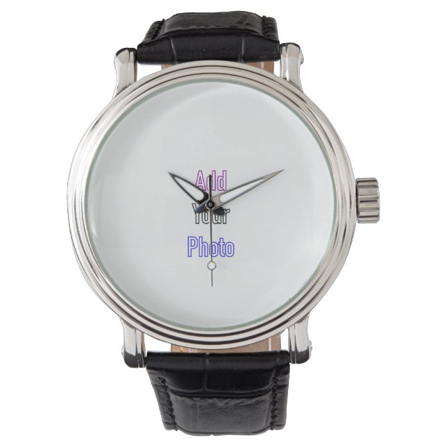 Reloj de pulsera con foto personalizada – Personli (Anverso)