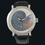 Reloj De Pulsera Concha de mar romántica<br><div class="desc">¿Vives lejos de la playa? Sin más. Consigue esta romántica pintura de conchas marinas para que puedas imaginarte sentado en una playa tranquila en un cálido día soleado. Esta obra de arte idealiza el mar y las pequeñas olas que te dejarán ansioso por visitar la playa. Obtén este panel de...</div>