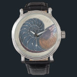 Reloj De Pulsera Concha de mar romántica<br><div class="desc">¿Vives lejos de la playa? Sin más. Consigue esta romántica pintura de conchas marinas para que puedas imaginarte sentado en una playa tranquila en un cálido día soleado. Esta obra de arte idealiza el mar y las pequeñas olas que te dejarán ansioso por visitar la playa. Obtén este panel de...</div>