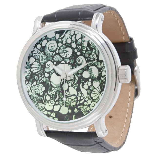 Reloj De Pulsera conchas en la costa (Angular)