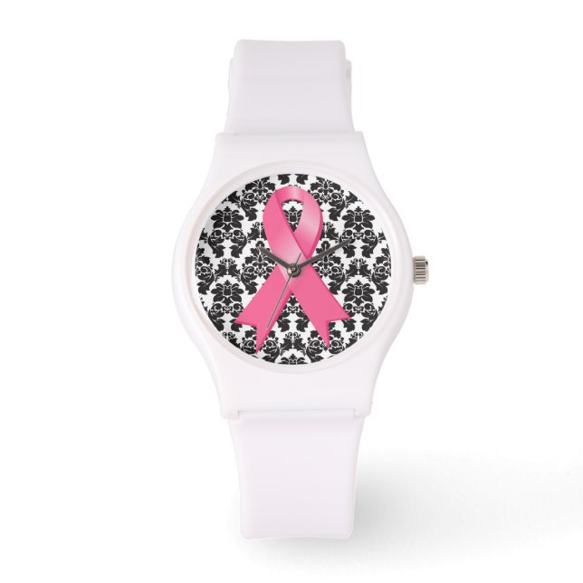 Reloj De Pulsera Conciencia sobre el cáncer de mama (Anverso)