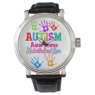 Reloj De Pulsera Concienciación sobre autismo entender y amar