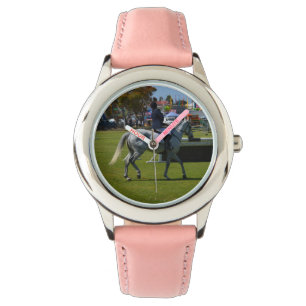 Reloj De Pulsera Concurso de Salto de Caballo,