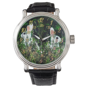Reloj De Pulsera Conejo animal de aspecto camuflado