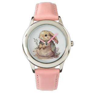 Reloj De Pulsera Conejo Cutáneo de Pascua