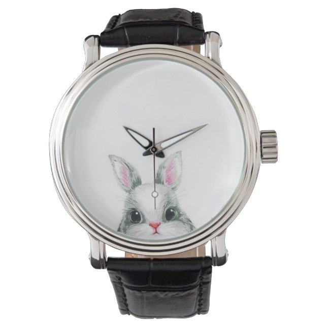 Reloj De Pulsera conejo lindo (Anverso)