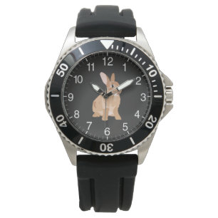 Reloj De Pulsera Conejo marrón