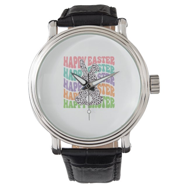 Reloj De Pulsera Conejo Retro Sunset (Anverso)