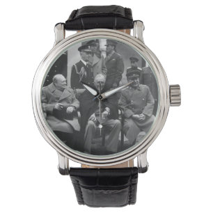 Reloj De Pulsera Conferencia de Yalta Roosevelt Stalin Churchill 19