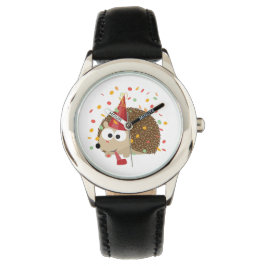 Reloj De Pulsera Confetti Fiesta Hedgehog