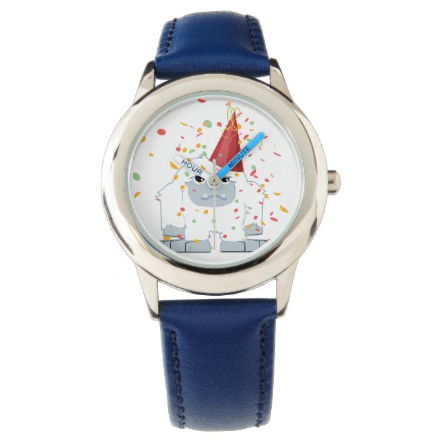 Reloj De Pulsera Confetti Fiesta Yeti (Anverso)