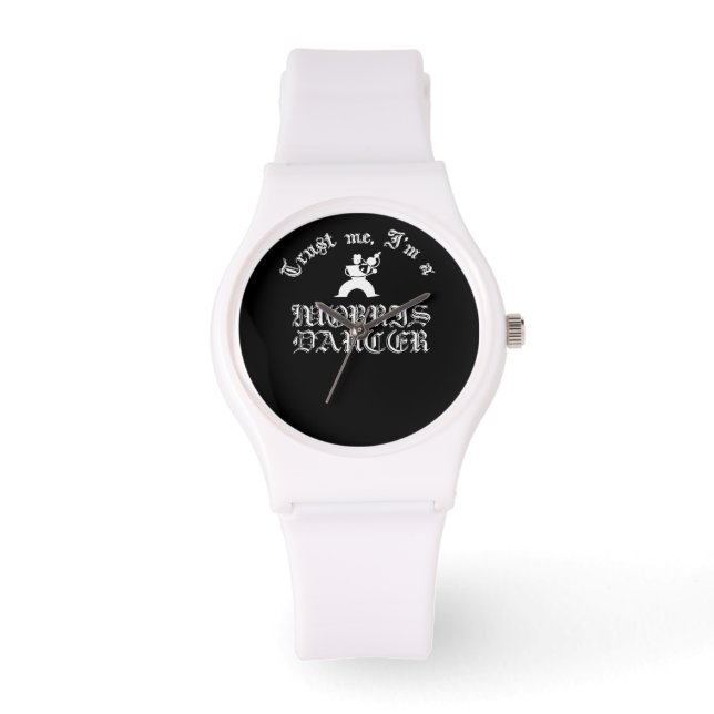 Reloj De Pulsera Confía en mí, soy un bailarín de Morris con diseño (Anverso)