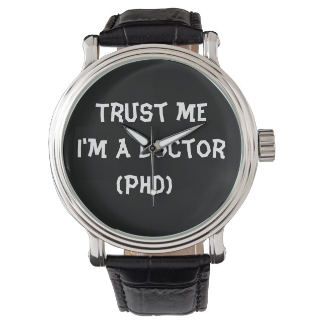 Reloj De Pulsera Confía en que soy un Médica de vigilancia (Anverso)