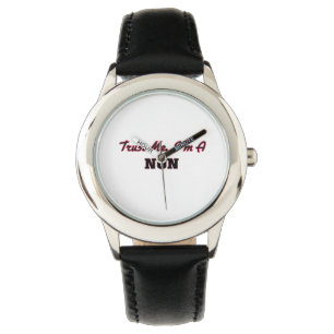 Reloj De Pulsera Confíe en que yo es monja