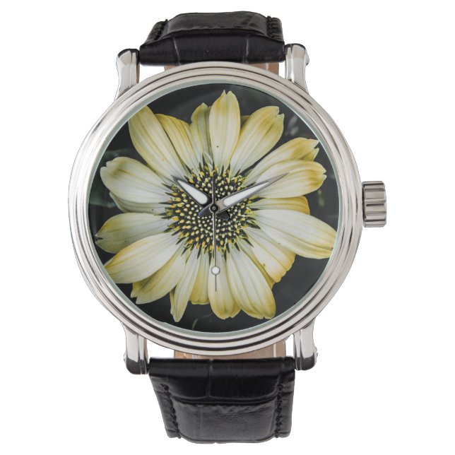 Reloj De Pulsera Conflor amarillo de miel (Anverso)