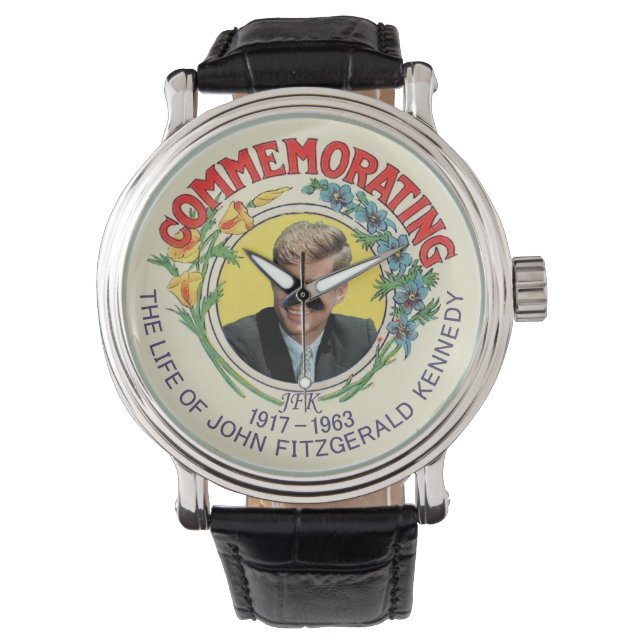 Reloj De Pulsera Conmemoración de Kennedy (Anverso)