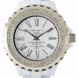 Reloj De Pulsera Conmemoración especial de cumpleaños número 60