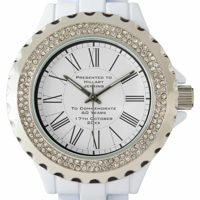 Reloj De Pulsera Conmemoración especial de cumpleaños número 60 (Subido por el creador)