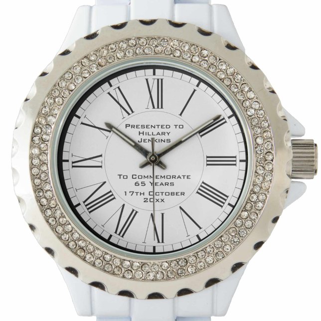 Reloj De Pulsera Conmemoración especial de cumpleaños número 65 (Subido por el creador)