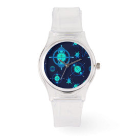 Reloj De Pulsera Connected Minds Pattern