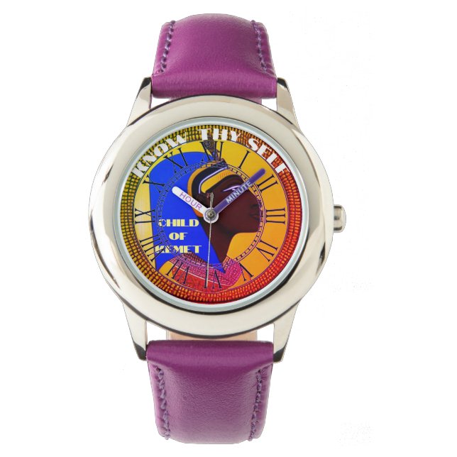 Reloj De Pulsera CONOZCA A Tu Propio (Anverso)