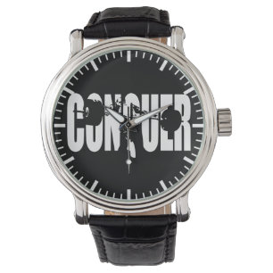 Reloj De Pulsera CONQUISITO - Halterofilia olímpica - Motivación de