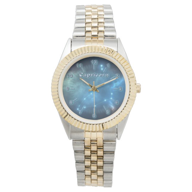 Reloj De Pulsera Constelación de Capricornio (Anverso)