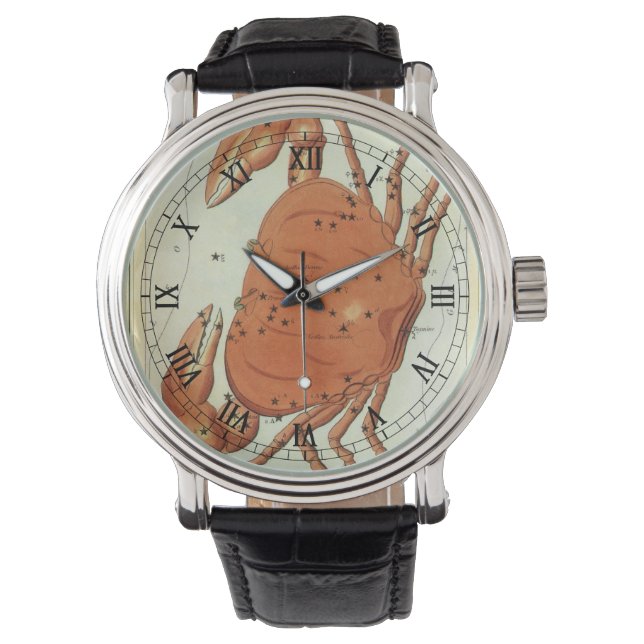 Reloj De Pulsera Constelación de cosecha de cangrejo, espejo de los (Anverso)